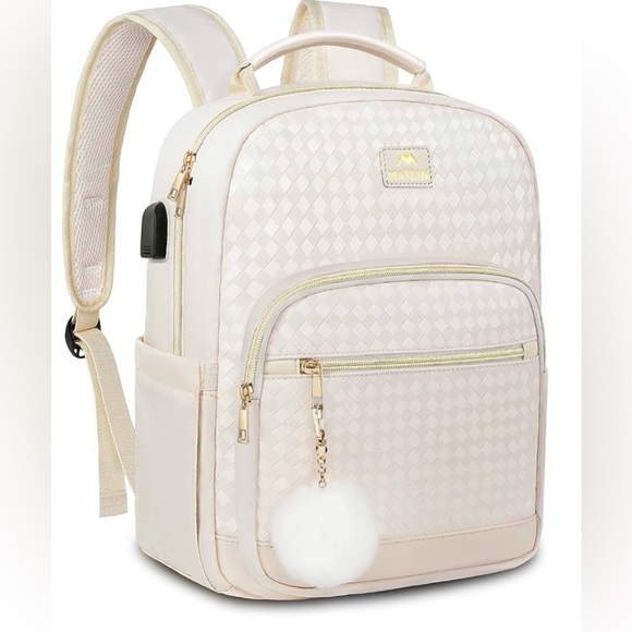 NWT Purse Backpack Waterproof Mini Shoulder Bag with USB Charging Port - Picture 1 of 5